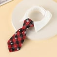 thumbnail image 2 of Pet Necktie with Collar Formal Dog Cat Necktie Adjustable Bowtie for Small Dogs Cats Puppy Kitten Wedding Party Holiday Costumes Multicolor, 2 of 4