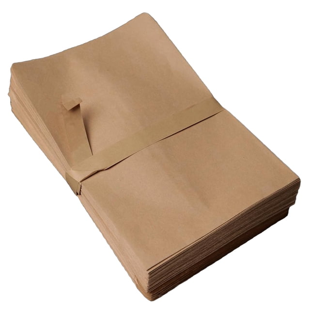 TABLETREANDS 100Ud Sobres De Papel Kraft Marrón Claro Personalizables Para Escritura Y Correspondencia