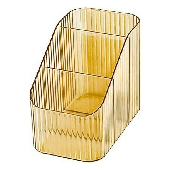 Makeup Brush Holder for Vanity, Cosmetic Storage Organizer for Dresser Skincare Perfume Stand, Bathroom Countertop Organizer