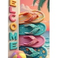 thumbnail image 4 of Colorful Flip Flop Welcome Banner Decorative Summer Beach for Vacation Party Holiday Outdoor, 4 of 8