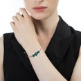 thumbnail image 3 of 12 Inch Bracelet Irregular Natural Stone Handmade Braided Bracelet - Adjustable Irregular Drawstring Thread Bracelet Lanyard - For Unisex Daily Wear & Gift, 3 of 3