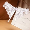 thumbnail image 2 of Women's Sexy Lace Thong Panties Low Waist Open Slit Design Comfortable Breathable Underwear for Daily Wear, 2 of 2