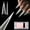 SolidCore Stiletto Nail Tips, variant on Stiletto  Tips  Solid Core Stiletto Half Cover Press  Nails, XXL Clear   Nails False  Tips for  Art Design Salon Artistic and  DIY 15 Sizes