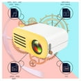 thumbnail image 7 of PPgejGEK New Mini Projector Household LED Portable Projector Parent-child Gift Projector Can Read U Disk, Mobile Hard Disk,-card, AV Cable, DVD, Set-top Box, Etc, 7 of 7