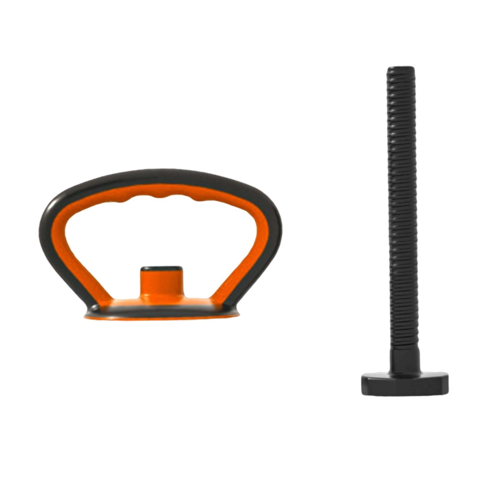 Baoblaze Kettlebell Handle Equipment Kettle Bell Grip for Workout Fitness Competition black 1 handle 1 rod
