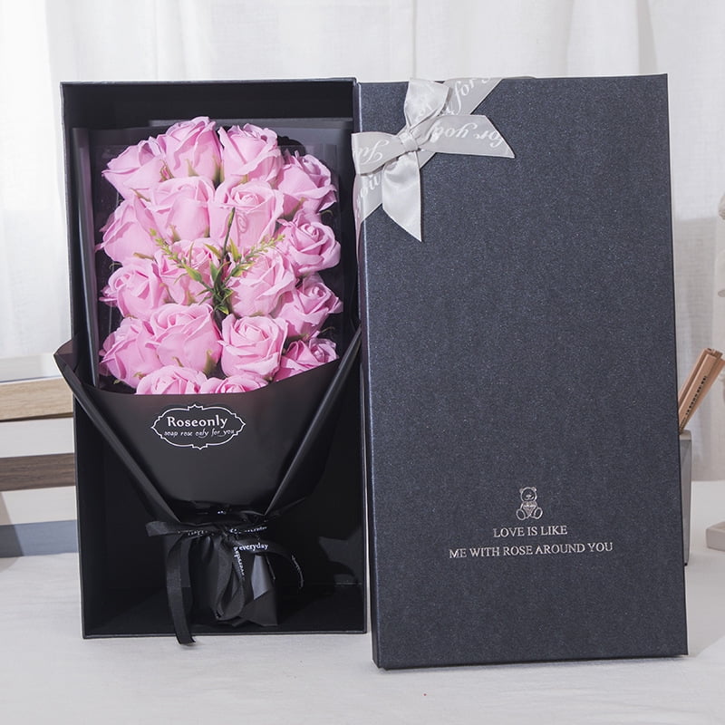 18 Pieces Creative Aromatherapie Savon Artificiel Fleur Rose Bouquet Boite Cadeau Simulation Rose Saint Valentin Cadeau D Anniversaire Decoration Rose Walmart Canada 18 Pieces Creative Aromatherapie Savon Artificiel Fleur Rose Bouquet Boite Cadeau Simulation Rose Saint Valentin Cadeau D Anniversaire Decoration Rose Walmart Canada
