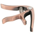 thumbnail image 3 of CP‑08 Cejilla para ukelele de guitarra ligera de aleación de zinc y silicona Accesorios para instrumentos musicalesOro rosa, 3 of 14
