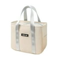thumbnail image 1 of Fiambrera grande Toystoory con aislamiento impermeable para hombres mujeres y niños beige, 1 of 6