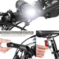thumbnail image 2 of Bicycle Front Head Light Waterproof LED Bike Safety Flashlight Taillight, 2 of 6