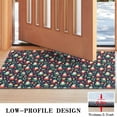 thumbnail image 3 of Dark Blue Christmas Santa and Gnome Pattern Door Rugs,Washable Non Slip Door Mats Indoor,Decorative Door Mats,Entry Mat Indoor for Entrance,Bedroom,Kitchen,Bathroom,17"x30", 3 of 6