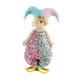 thumbnail image 4 of Muñeco de payaso navideño Figura navideña Figura de fiesta Suministros de decoración navideña para Azul rosa, 4 of 9