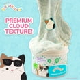 thumbnail image 3 of Squishmallows Original Premium 6+ Coconut Scented Cloud Slime 1 Set, 3 of 5