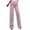 Pink, variant on Utoimkio Women's Straight Leg Sequin Work Pants High Waisted Casual Loose Summer Lounge Pants for Women