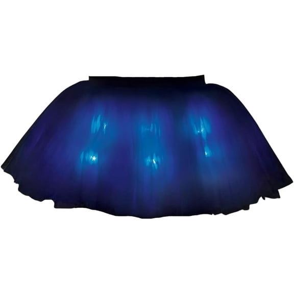 Blue Light-Up Tutu for Adult - One Size (1 Piece), Fun Party Costume, Perfect for Costume Party, Night Parade, Cosplay & More