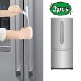 thumbnail image 1 of 2pcs Refrigerator Door Handle Covers  Oven Microwave Dishwasher Fridge Handle Decors  Gray, 1 of 8
