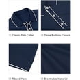 thumbnail image 3 of Playera Polo Hombre Manga Corta Moda Casual Camisa, 3 of 8