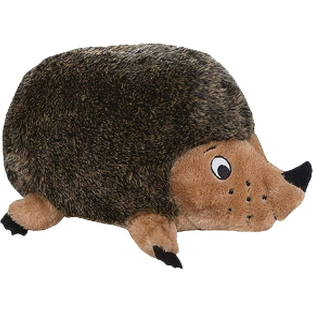 Peluche sonajero para perro, erizo marrón Outward 1