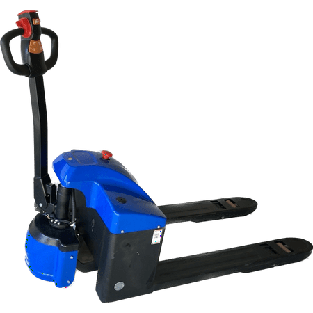 

Full Electric Pallet Truck 3300 Lbs Blue ELP-150 Fork size: 48 x 27