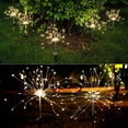 thumbnail image 4 of Luces solares para jardín, luces solares para decoración al aire libre, árbol Artificial multicolor regulable DIY, Solar, 4 of 5