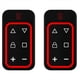 thumbnail image 1 of 2X Control Remoto de Puerta de Garaje Multifrecuencia de 8 Canales 270-868 MHZ Control Remoto de Copia Identifica Automáticamente la Frecuencia Roja, 1 of 5