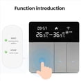 thumbnail image 3 of 2X AVATTO Tuya WiFi Termostato Inteligente Controlador de Temperatura 100-240 V Control Remoto Eléctrico, Home Yandex, 3 of 5