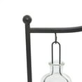 thumbnail image 5 of DecMode 5 Holder Black Metal Hanging Bottle Decorative Candle Lantern, 5 of 9