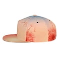 thumbnail image 3 of Haiem The Sunset of Dandelion Classic Snapback Cap Flat Bill Hat Baseball Cap Adjustable Size Cotton Dad Hat, 3 of 9