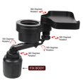 thumbnail image 2 of Adaptador expansor de portavasos 4 en 1 con base ajustable de 360 ​​grados Portavasos para automóvil para accesorios de automóvil, 2 of 7