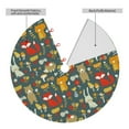thumbnail image 6 of Cauagu 30" Christmas Tree Skirt Cute Animal Forest Pattern Christmas Tree Decorations Tree Mat for Xmas Decorations Occasion Holiday Home Decor -30", 6 of 7