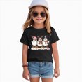 thumbnail image 2 of ORT Girl Boy Christmas Shirt Funny Xmas Graphic Tee Shirt Xmas Short Sleeve Holiday Tops, 2 of 6