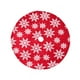 thumbnail image 2 of Hot6sl Ofertas Del Día Falda para Árbol de Navidad con Estampado de Nieve de Terciopelo Rojo para Fiesta de Fiesta con El Mismo Diseño para Mujer, 2 of 7