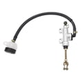thumbnail image 2 of Hydraulic Master Cylinder, Aluminum Alloy Rear Foot Brake Pump Rear Brake Pump Reservoir for Motorcycle, Dirt Bike, ATV, 2 of 7