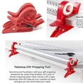 thumbnail image 1 of Vett (Red)1 Pair Wrap Buddies Tabletop Gift Wrapping Tool Packing Tape Dispenser Two Clamp Solution W/integrated Tape Dispenser, 1 of 5