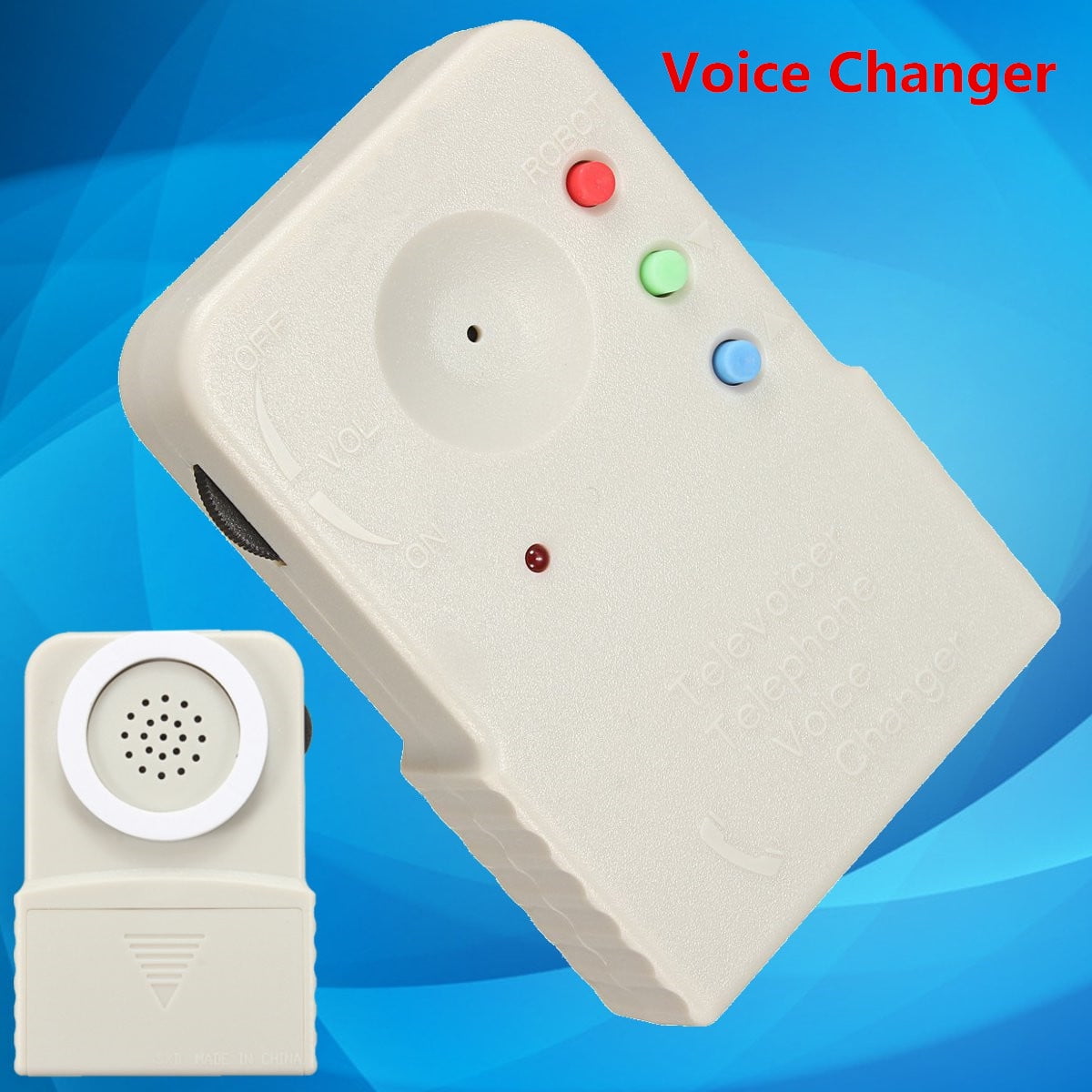 8 Mode Multi Voice Changer Digitizer Mini Wireless Microphone Disguiser