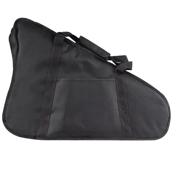 MLINS Padded Harp Case Lyre Harp Storage Bag Lyre Carrying Pouch 65x43cm Black