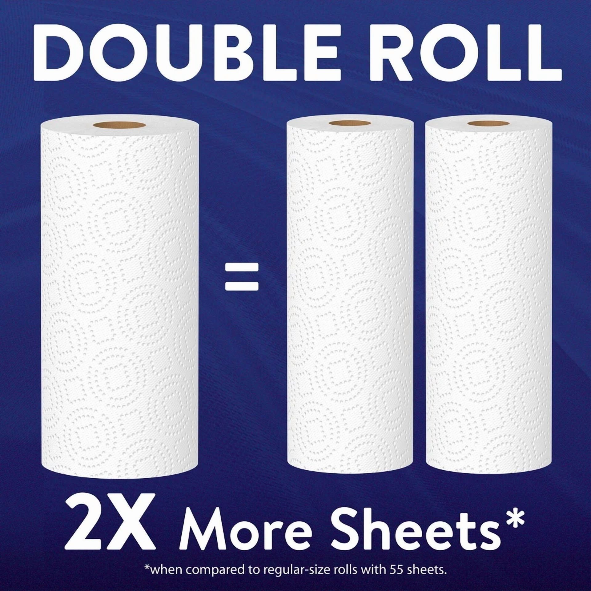 Ultra Strong Premium 2-Ply Paper Towels Soft Texture 6 Double Rolls For Home Us