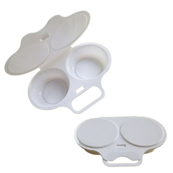 Practical Microwave Frying Container Microwave Eggs Cooker Microwave Eggs Cooking Boxes PP Cooking Accessories