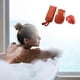 thumbnail image 4 of Fiudx Juego de 3 Toallas de Baño Gruesas En Forma de Bola y Tiara de Barro En Diseño de Flores, 4 of 6