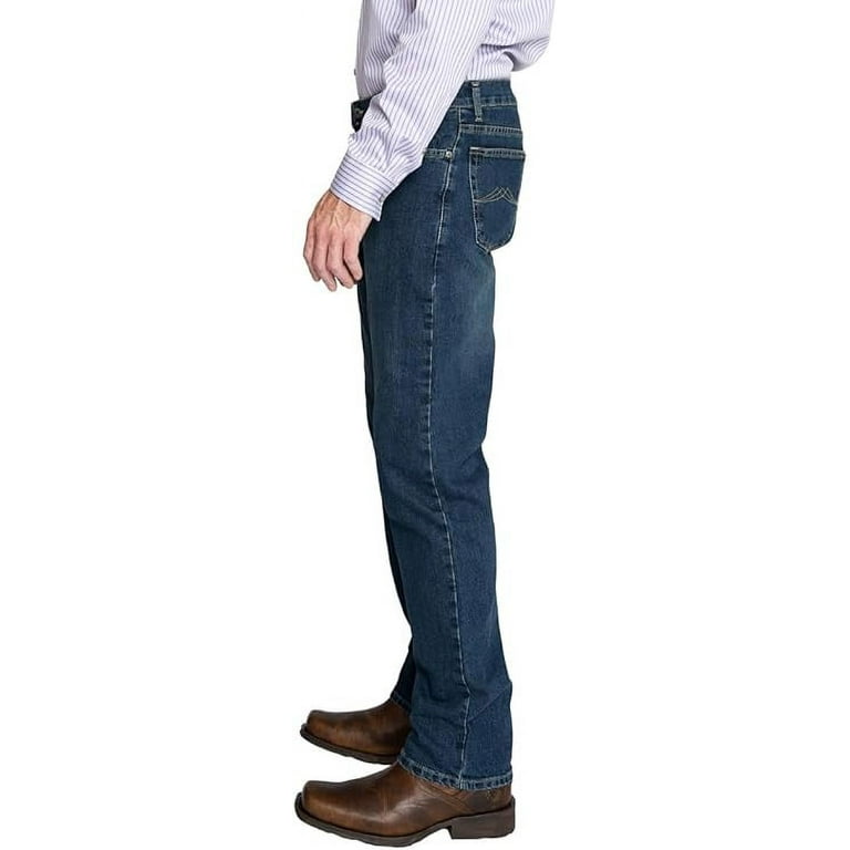 Pocket Stretch, 5 Denim Regular Fit, Performance Jeans, 52x30 Blue-Black, BLUE FULL