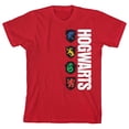 thumbnail image 4 of Harry Potter Hogwarts Houses Mascots Boy's Red T-shirt-Medium, 4 of 7