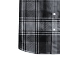 thumbnail image 5 of Thousandth Men's Plaid Western Shirt Classic Long Sleeve Button Down Shirt Casual Versatile Shirts Work Shirts for Men, 5 of 9