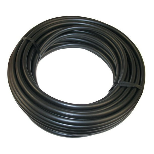 1/4" Vinyl Drip Irrigation Tubing 1000' RollColor Black