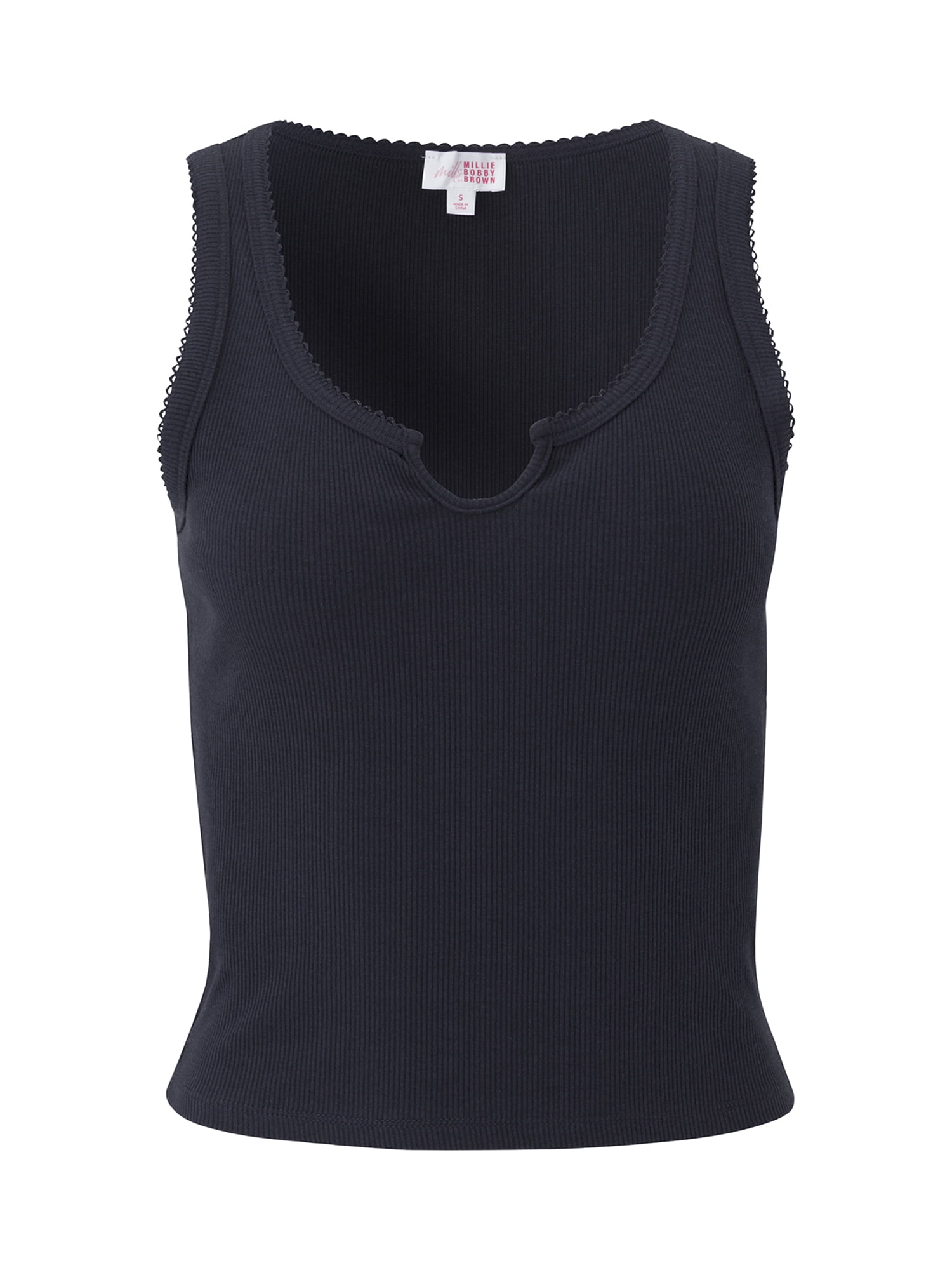 Mills by Millie Bobby Brown Women's Sleep Split Neck Tank, Sizes XS-XXXL