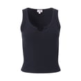 thumbnail image 4 of Mills by Millie Bobby Brown Women's Sleep Split Neck Tank, Sizes XS-XXXL, 4 of 4