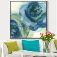thumbnail image 3 of Blue Floral Poppies V - Cottage Framed Canvas, 3 of 3