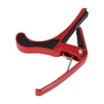 thumbnail image 4 of HAMPPLIES Capo for Ukulele Guitar Capo Metal Red for Guitar Players 1Pack, 4 of 8