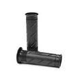 thumbnail image 2 of Krator Black Motorcycle Handle Bar Hand Grips 7/8" Pair Compatible with Yamaha YZFR6 R6S YZF R6, 2 of 3