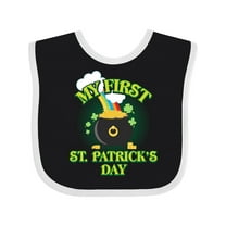 Inktastic My First St. Patrick's Day Boys or Girls Baby Bib