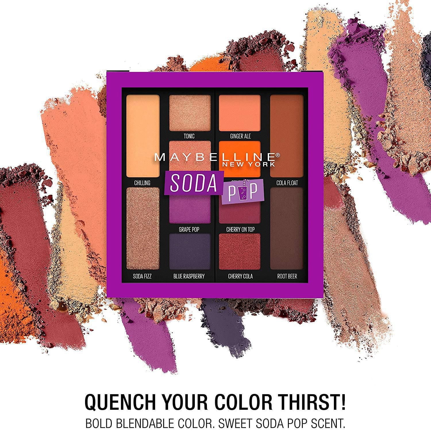 Maybelline New York Soda Pop, palette ombres à paupières, 9.6 GR