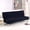 Black, variant on SHANNA Solid Color Sofa Cover Armless Chair Cover Protective Cover Foldable Elastic Furniture Non-Slip Machine Washable (Purple)